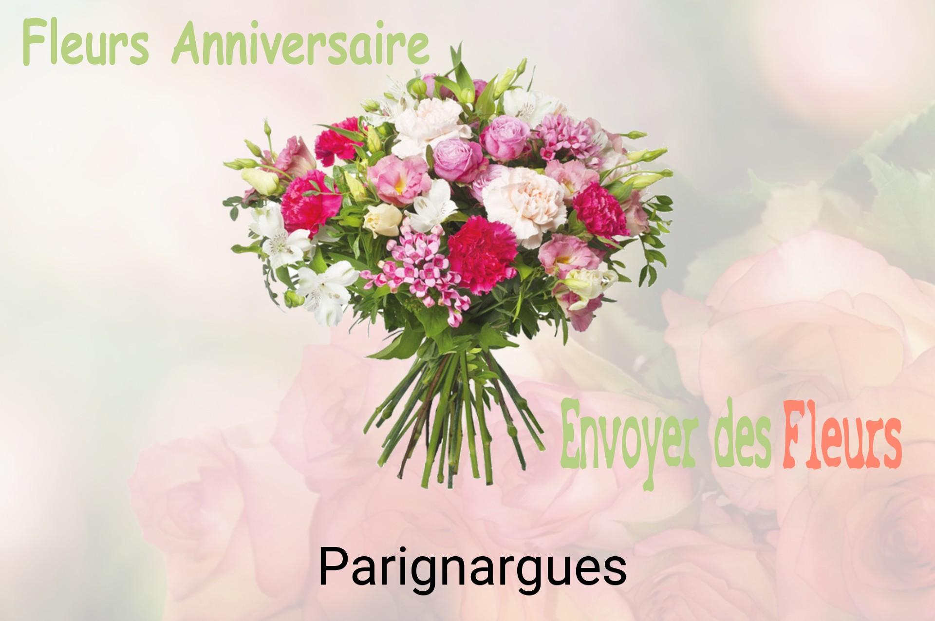 Bouquet de fleurs d’anniversaire livré à Parignargues